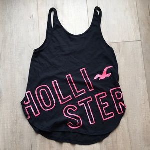 Hollister Black and Pink Casual Shirt